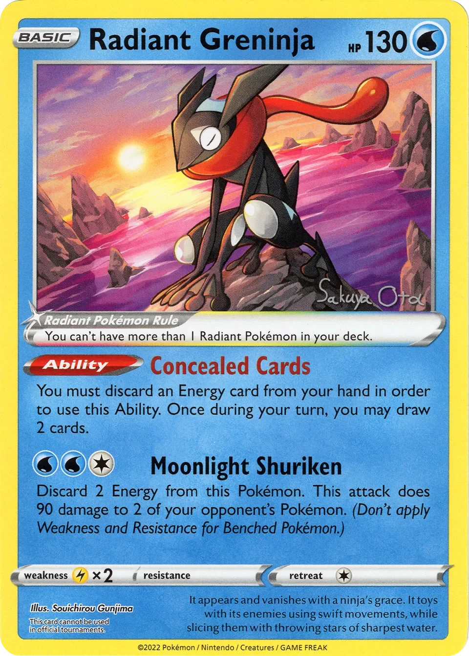 Radiant Greninja 「WC_DECK_2024_ANCIENT_TOOLBOX No. 005」「EN」